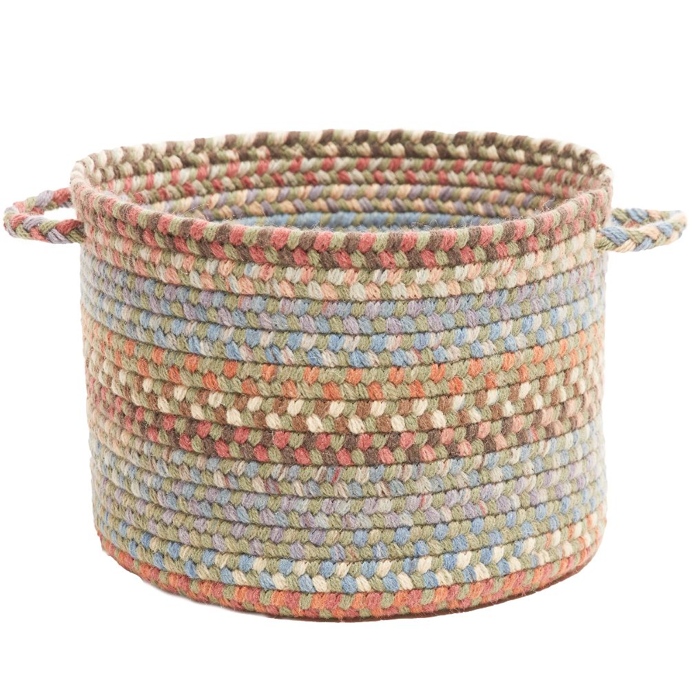 Bar Harbor Wool Braided Handmade Basket