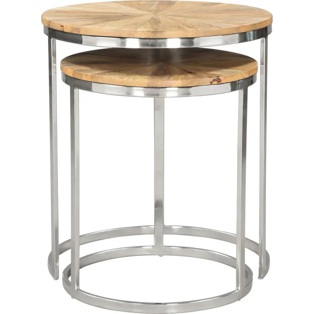Bari Coffee Table Set (2-Piece) Natural