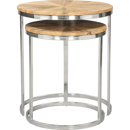 Bari Coffee Table Set (2-Piece) Natural