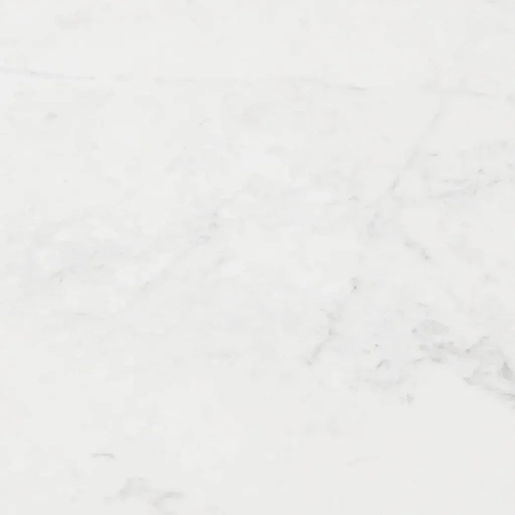 Barmas Marble and Aluminum Round Side Table