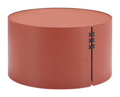 Bayu Aluminum Red Coffee Table