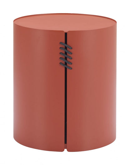 Bayu Aluminum Red Side Table
