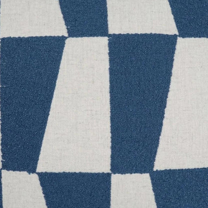 Bayview Cobalt Geometric Blue Large Throw Pillow Insert