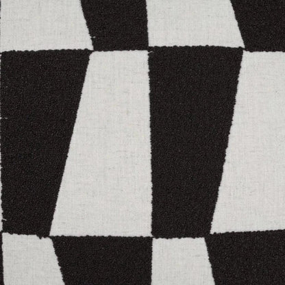 Bayview Domino Black Large Throw Pillow Insert