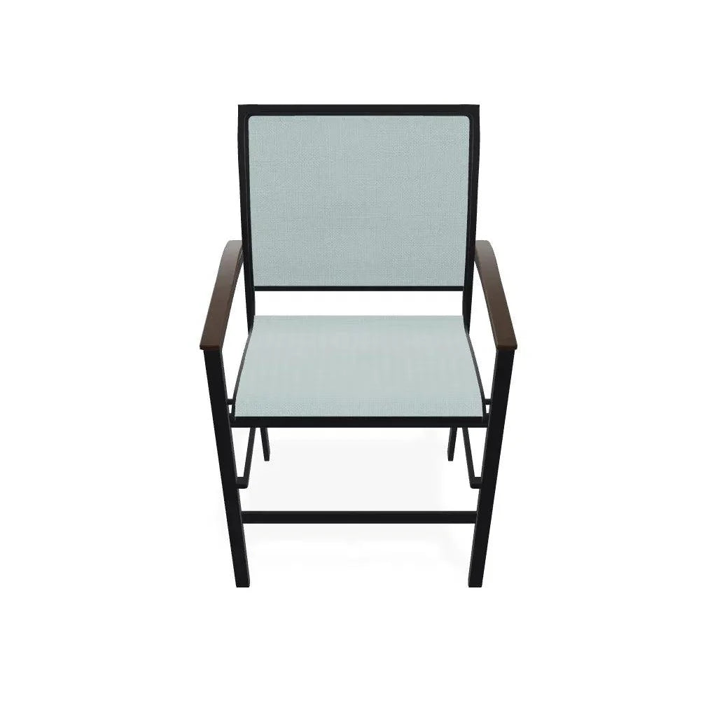 Bazza Sling Balcony Height Stacking Outdoor Cafe Chair