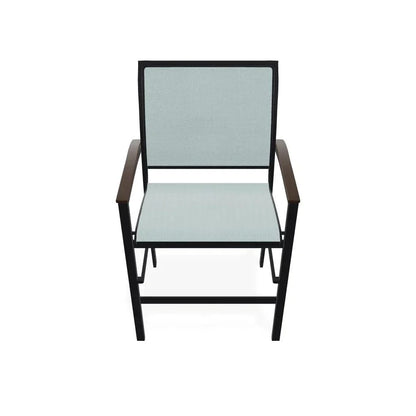 Bazza Sling Balcony Height Stacking Outdoor Cafe Chair