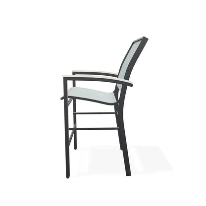 Bazza Sling Balcony Height Stacking Outdoor Cafe Chair