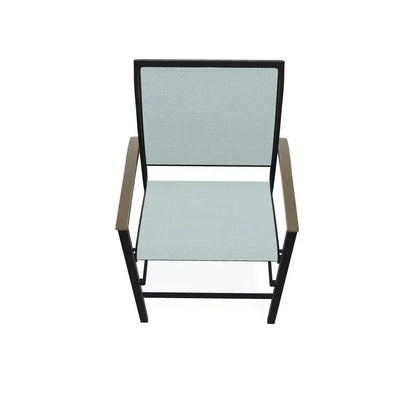 Bazza Sling Balcony Height Stacking Outdoor Cafe Chair