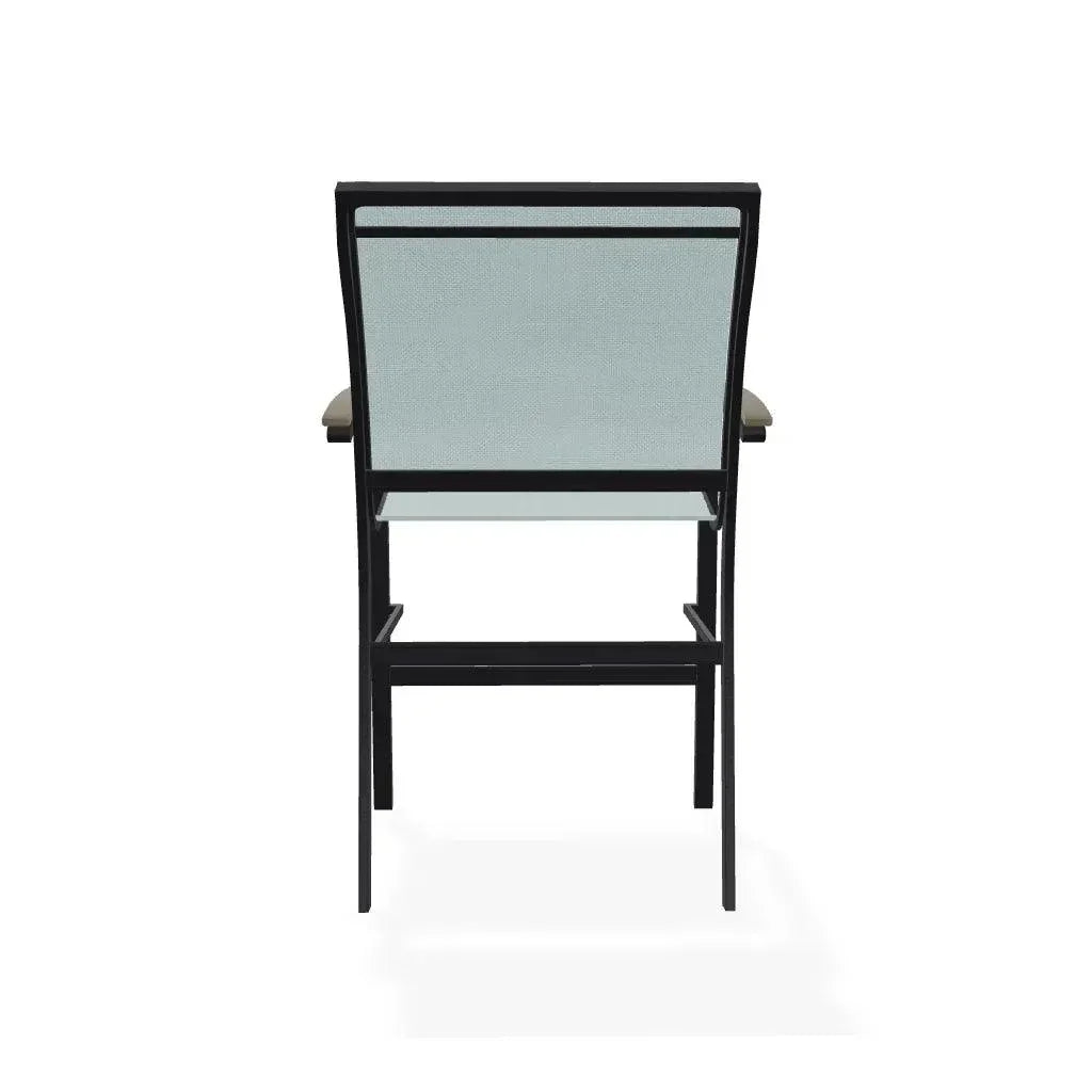 Bazza Sling Balcony Height Stacking Outdoor Cafe Chair