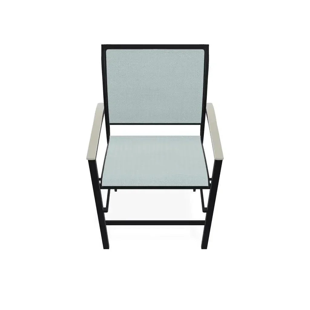 Bazza Sling Balcony Height Stacking Outdoor Cafe Chair