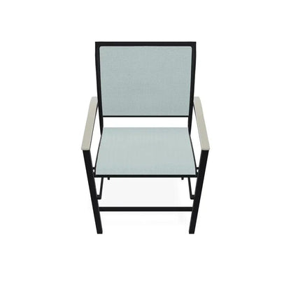 Bazza Sling Balcony Height Stacking Outdoor Cafe Chair