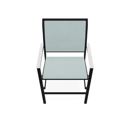 Bazza Sling Balcony Height Stacking Outdoor Cafe Chair