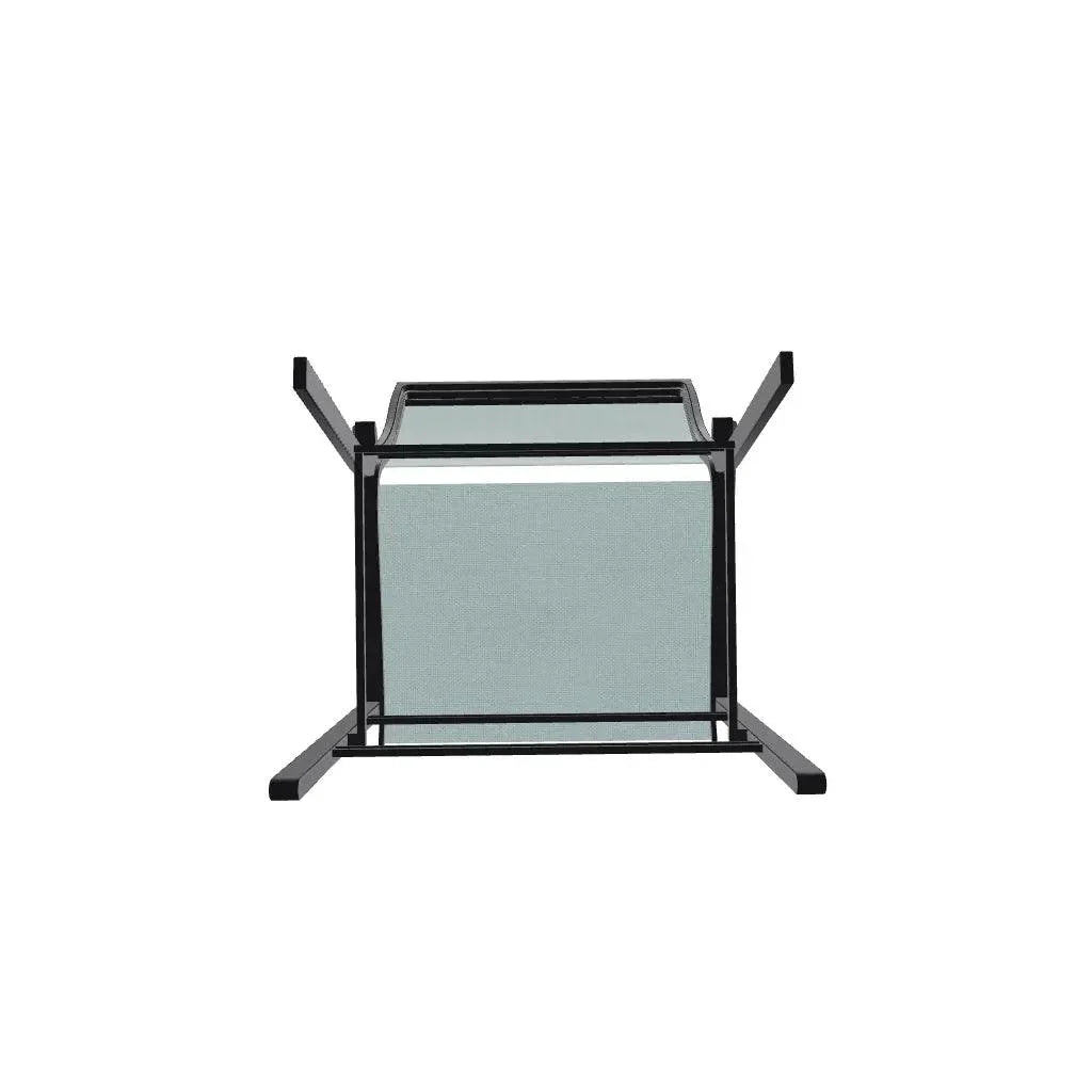Bazza Sling Balcony Height Stacking Outdoor Cafe Chair