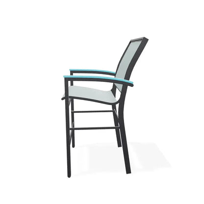 Bazza Sling Balcony Height Stacking Outdoor Cafe Chair