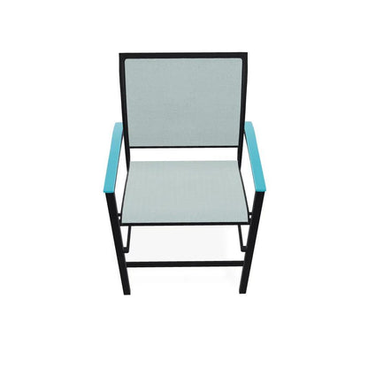 Bazza Sling Balcony Height Stacking Outdoor Cafe Chair