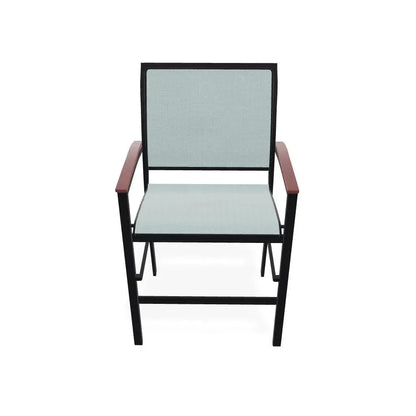 Bazza Sling Balcony Height Stacking Outdoor Cafe Chair