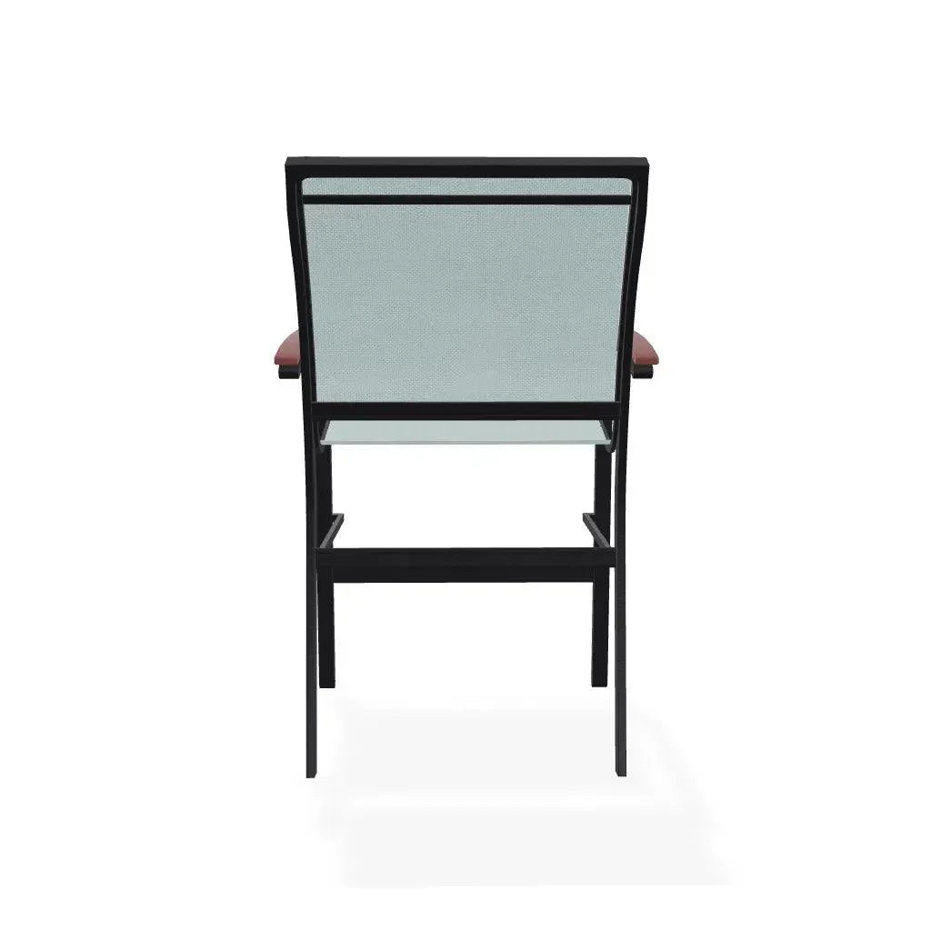 Bazza Sling Balcony Height Stacking Outdoor Cafe Chair