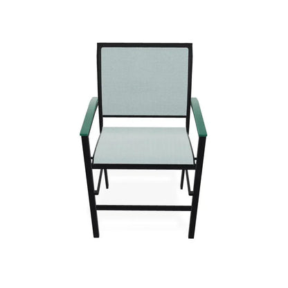 Bazza Sling Balcony Height Stacking Outdoor Cafe Chair