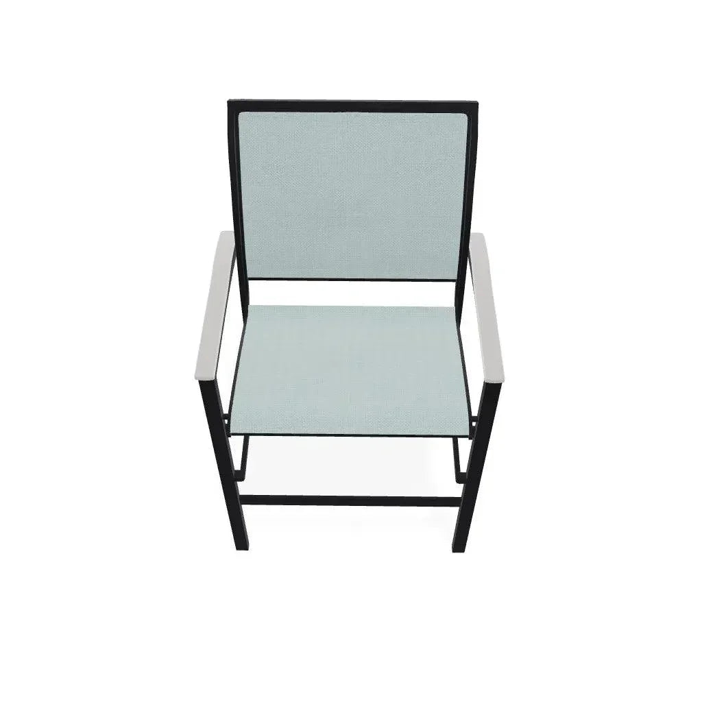 Bazza Sling Balcony Height Stacking Outdoor Cafe Chair