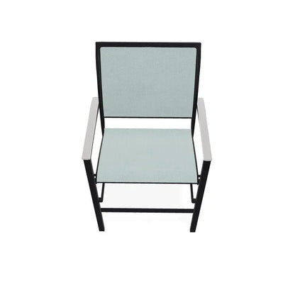 Bazza Sling Balcony Height Stacking Outdoor Cafe Chair