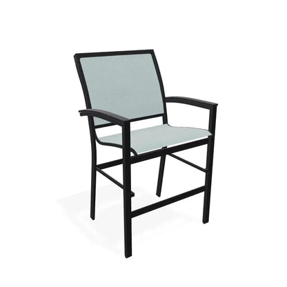 Bazza Sling Balcony Height Stacking Outdoor Cafe Chair