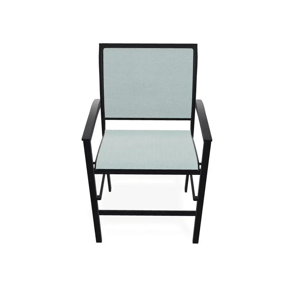 Bazza Sling Balcony Height Stacking Outdoor Cafe Chair