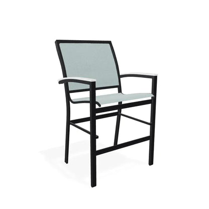 Bazza Sling Balcony Height Stacking Outdoor Cafe Chair