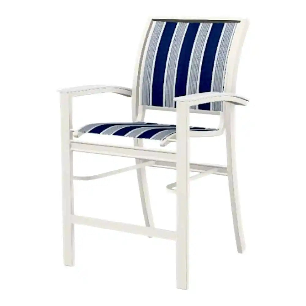 Bazza Sling Bar Height Stacking Outdoor Cafe Chair