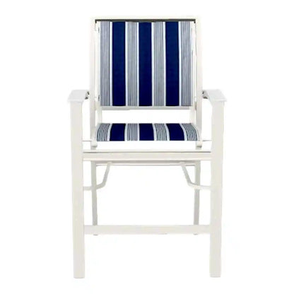Bazza Sling Bar Height Stacking Outdoor Cafe Chair