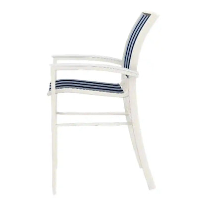 Bazza Sling Bar Height Stacking Outdoor Cafe Chair