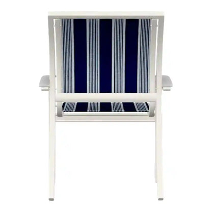 Bazza Sling Dining Height Stacking Outdoor Cafe Chair