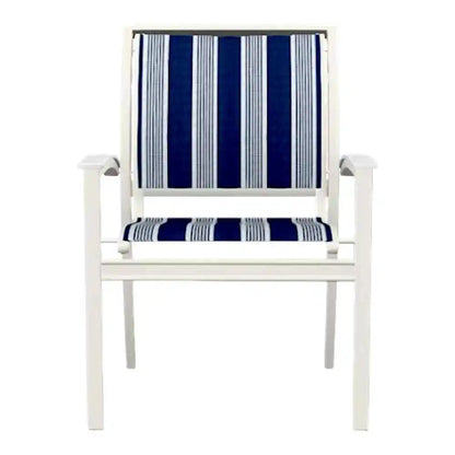 Bazza Sling Dining Height Stacking Outdoor Cafe Chair