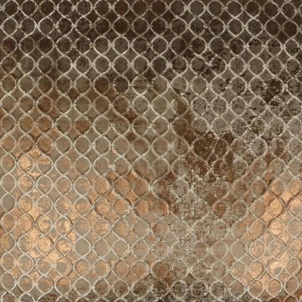 Beadling Bronze Glam Copper Large Throw Pillow Insert