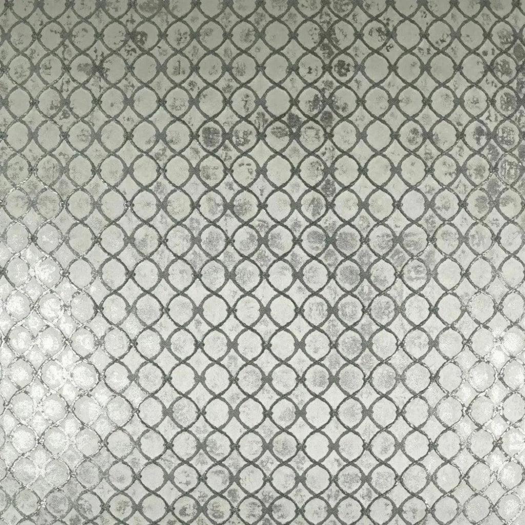 Beadling Glam Silver Large Throw Pillow Insert