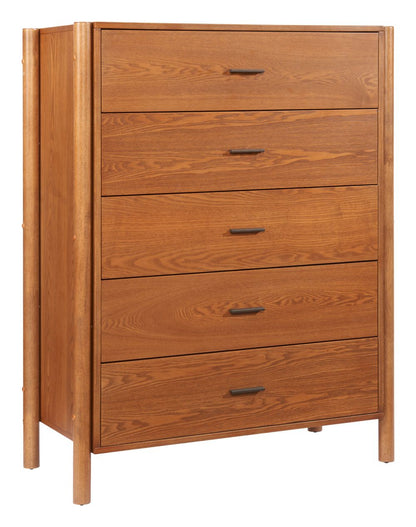 Beleza Five Drawers Wood Chest