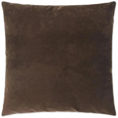 Bella Chocolate Brown Throw Pillow Insert