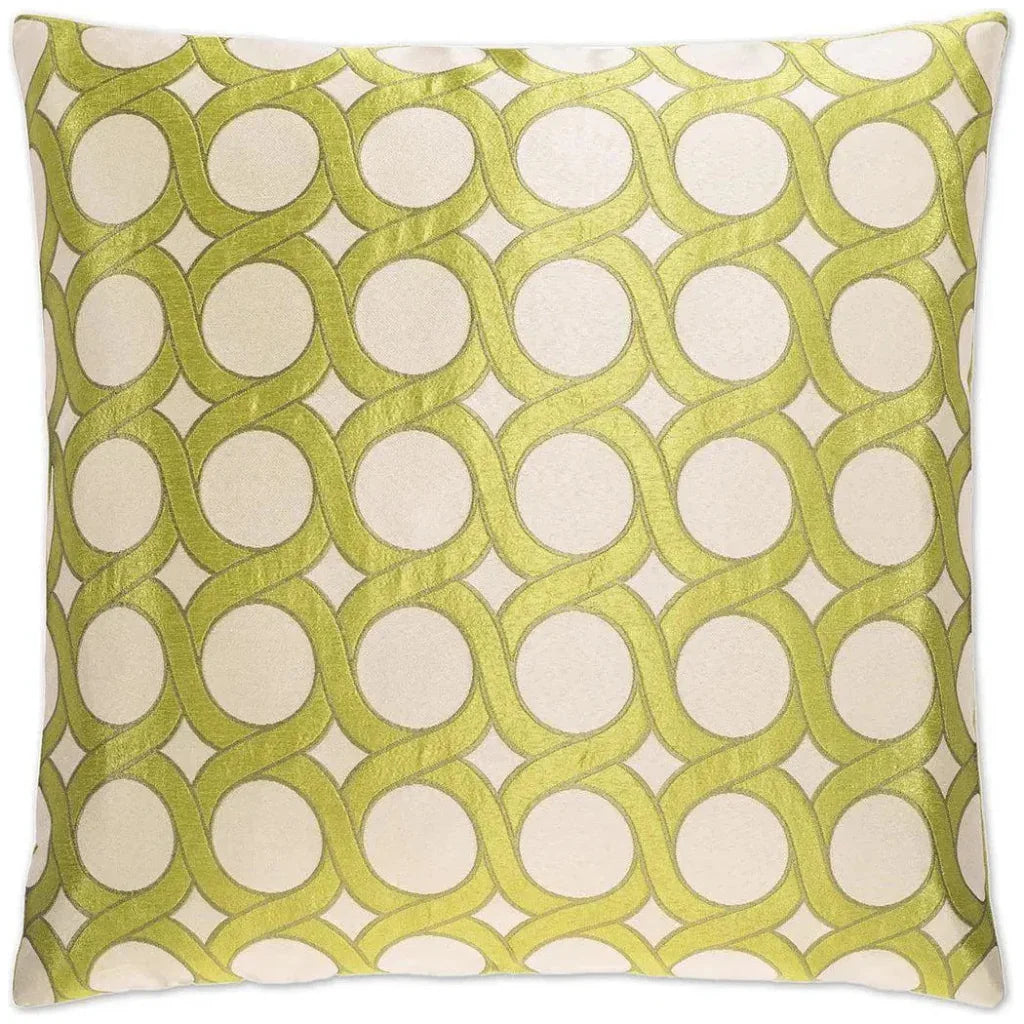 Belle Curve Citrine Gold Throw Pillow Insert