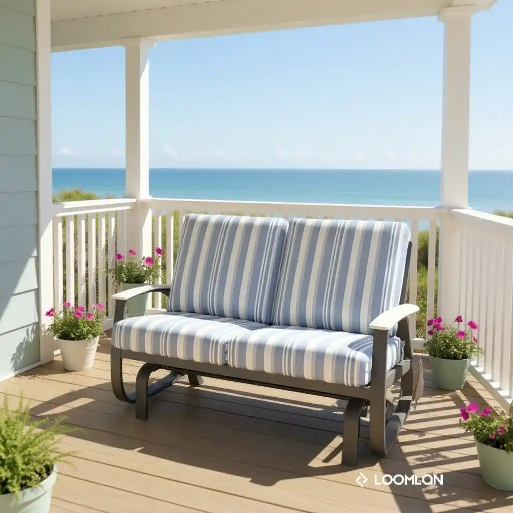 Belle Isle Deep Seat 2-Seat Outdoor Glider