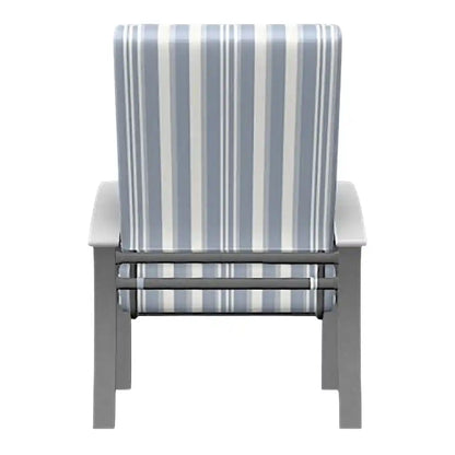 Belle Isle Deep Seat Aluminum Frame Outdoor Arm Chair