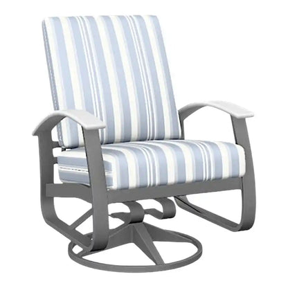 Belle Isle Deep Seat Swivel Outdoor Rocker