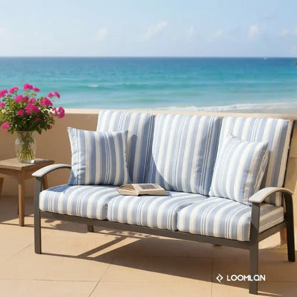 Belle Isle Deep Seat Three-Seater Outdoor Sofa
