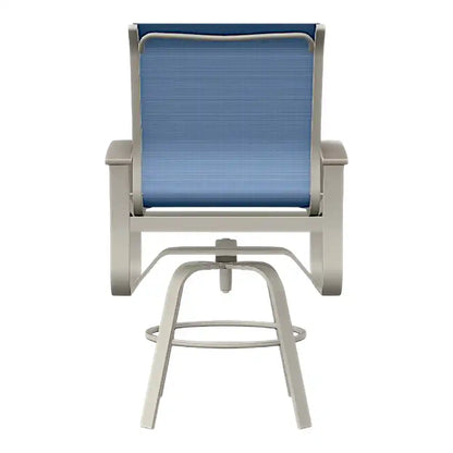 Belle Isle MGP Sling Balcony Height Swivel Outdoor Arm Chair