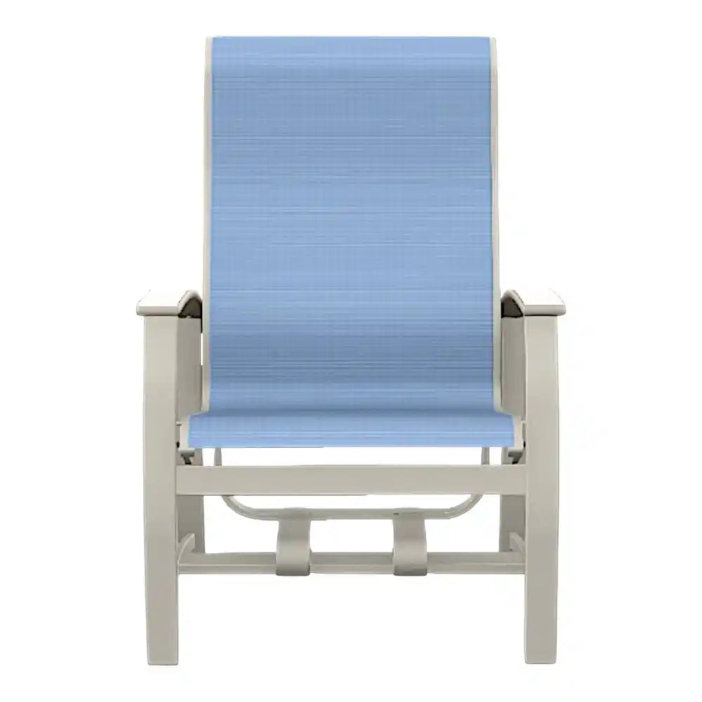 Belle Isle MGP Sling Hidden Motion Chat Outdoor Chair