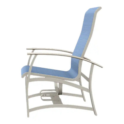Belle Isle MGP Sling Hidden Motion Chat Outdoor Chair