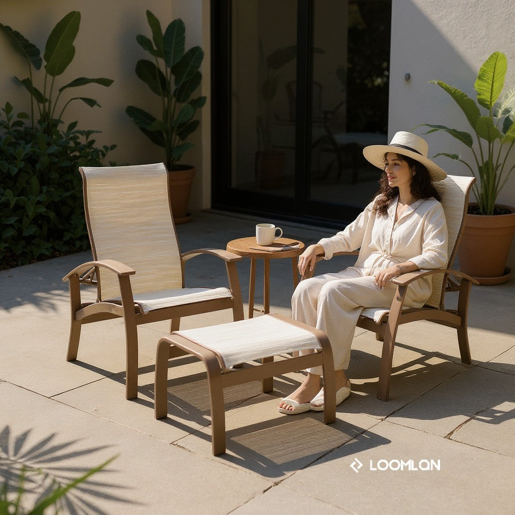 Belle Isle MGP Sling Supreme Outdoor Arm Chair
