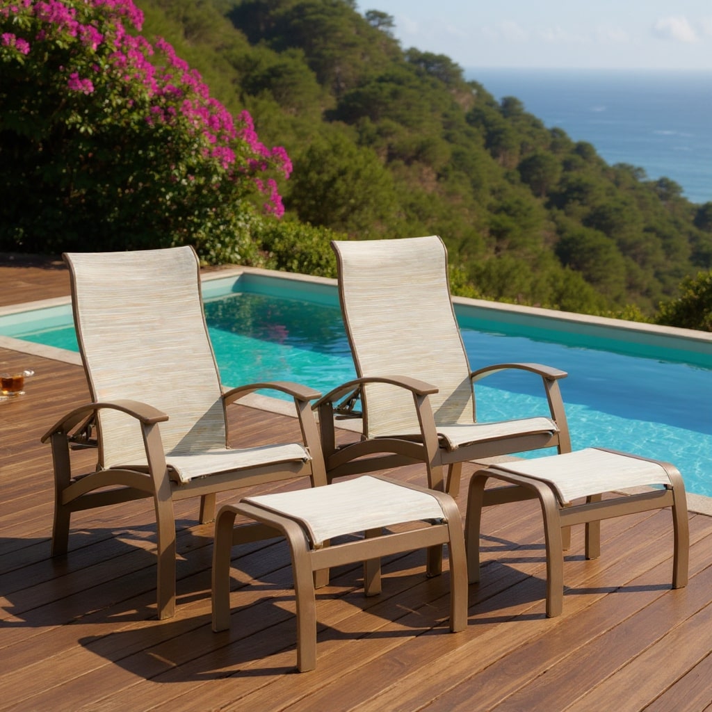Belle Isle MGP Sling Supreme Outdoor Arm Chair