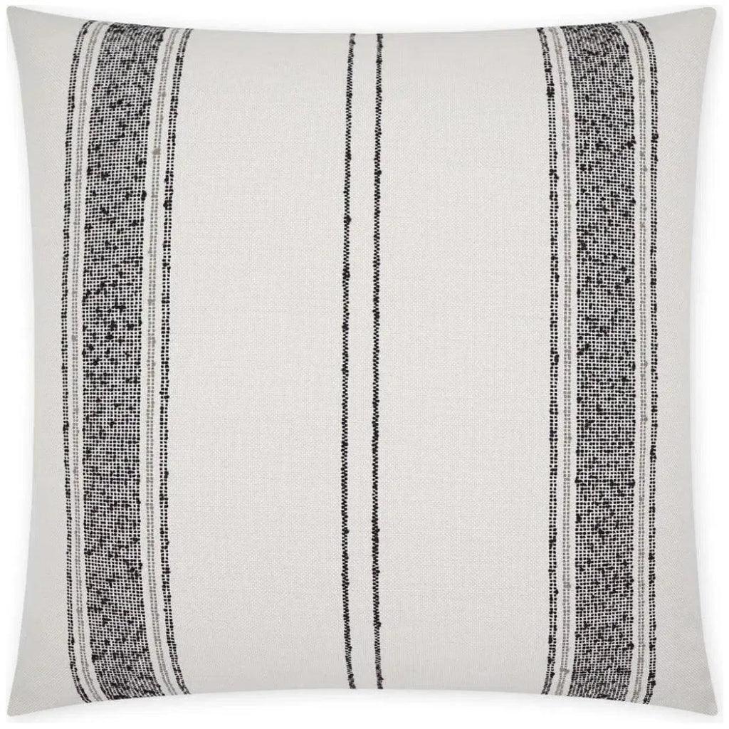 Bellweather Stripes White Large Throw Pillow Insert