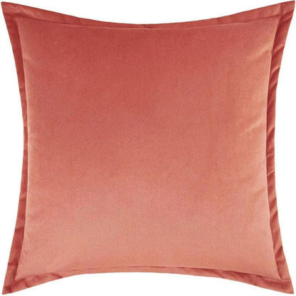 Belvedere Flange Blush Red Throw Pillow Insert