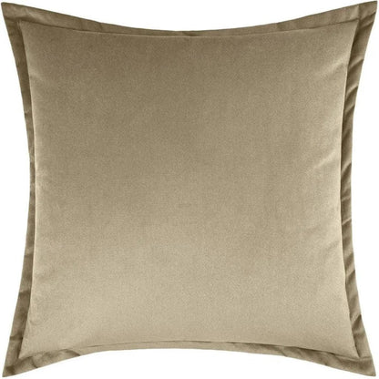 Belvedere Flange Driftwood Brown Throw Pillow Insert