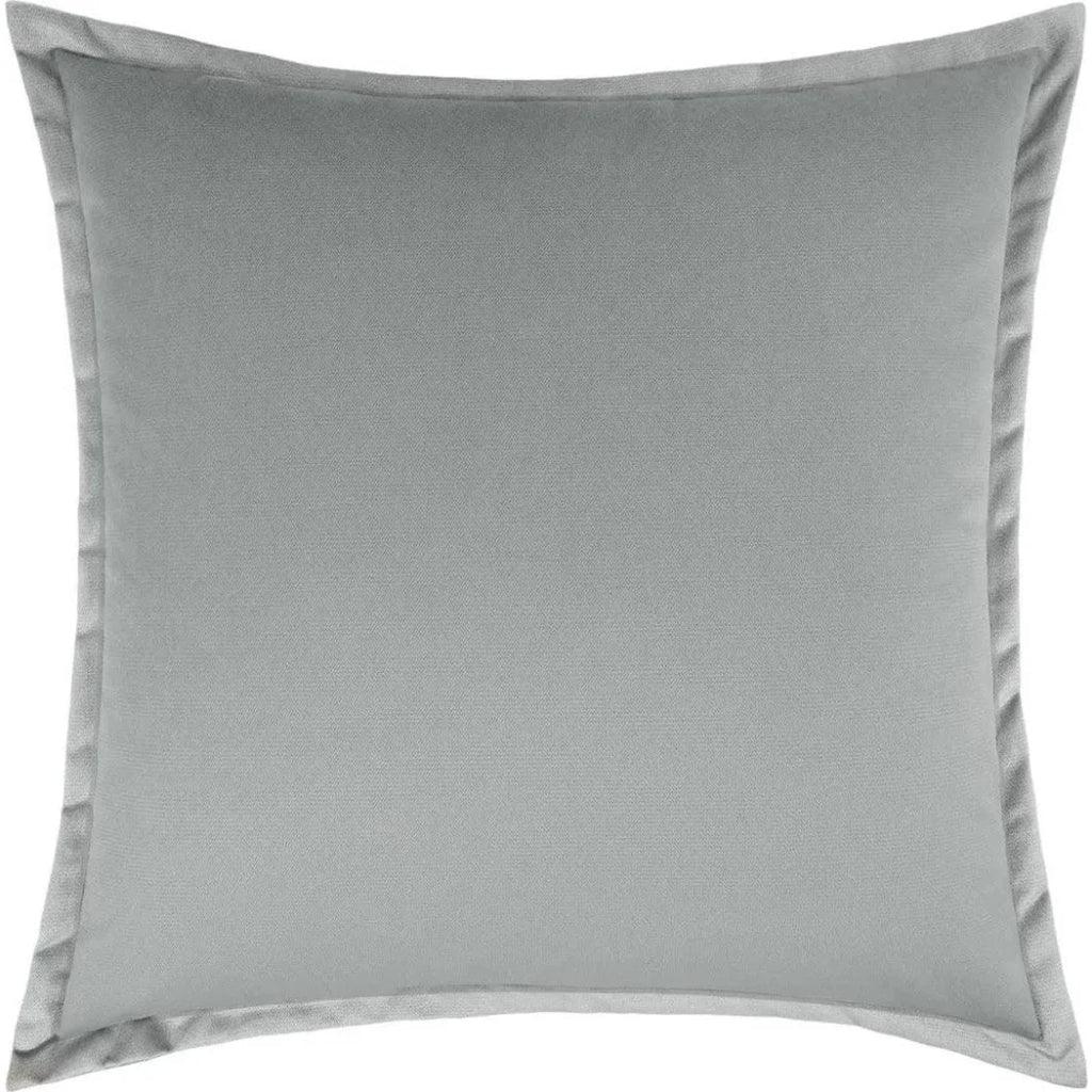 Belvedere Flange Glacier Grey Throw Pillow Insert